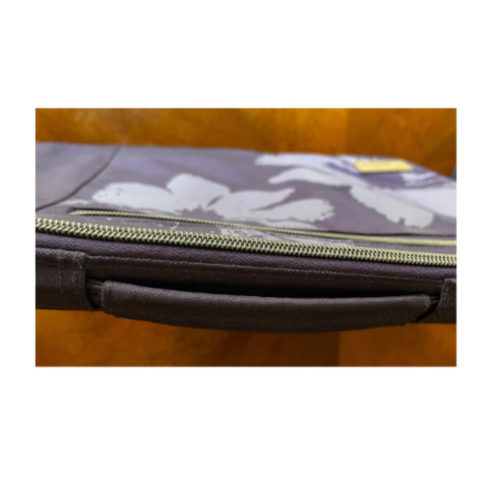 Purple Floral GOLLA Laptop Bag - Picture 4 of 7